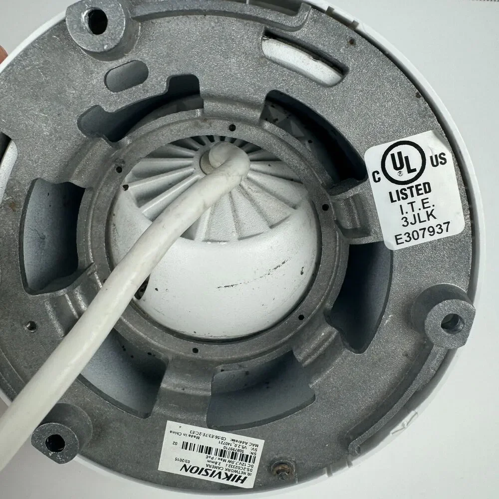 Hikvision IR‎ Network Turret Camera DS-2CD2332-I 2.8mm 12v 7.5w White